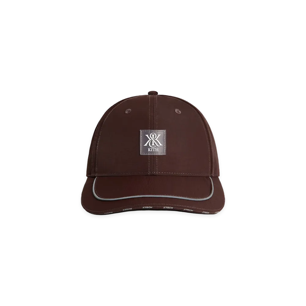 Kith Wrinkle Nylon Pieced Classic Cap "Hickory"