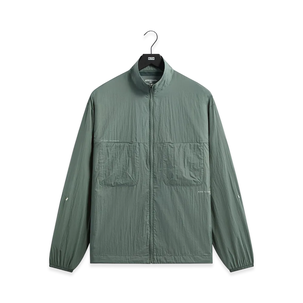 Kith Packable Aero Full Zip Jacket "Court"