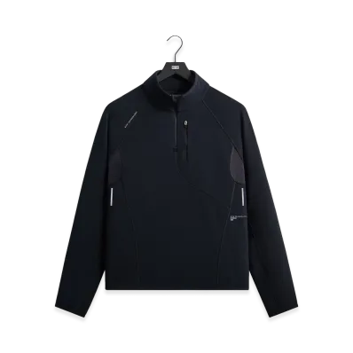 Kith Calix Quarter Zip "Black"