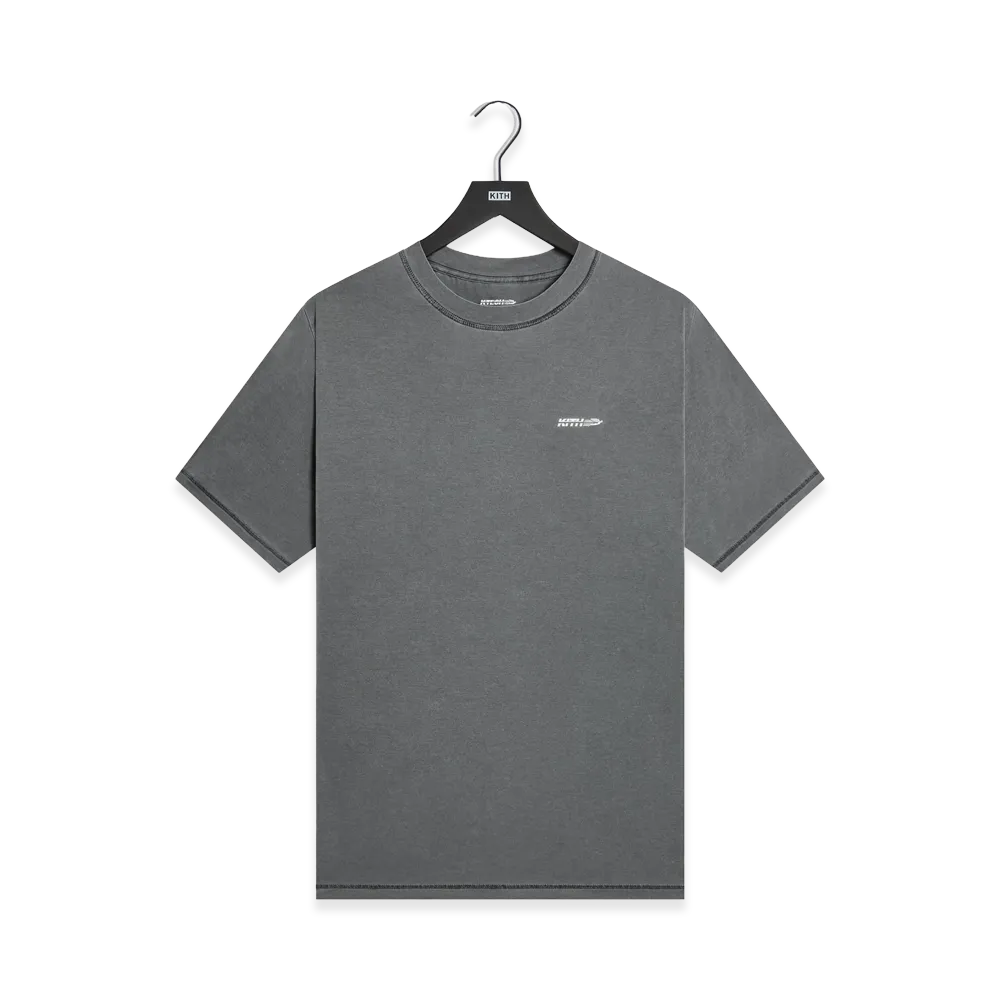Kith Garment-Dyed Heathrow Tee "Shadow"