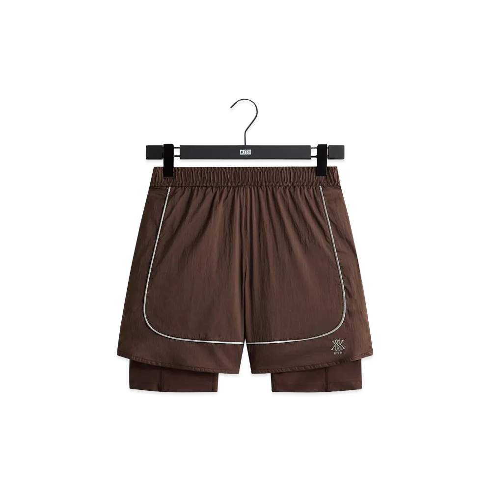 Kith Jordan 5 Tech Short "Hickory"