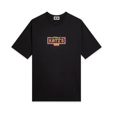 Kith Treats for Katz's Delicatessen Neon Tee "Black"