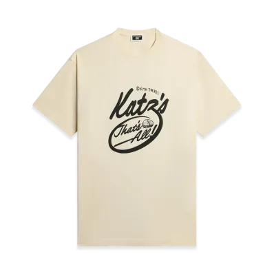 Kith Treats for Katz's Delicatessen Tee "Sandrift"
