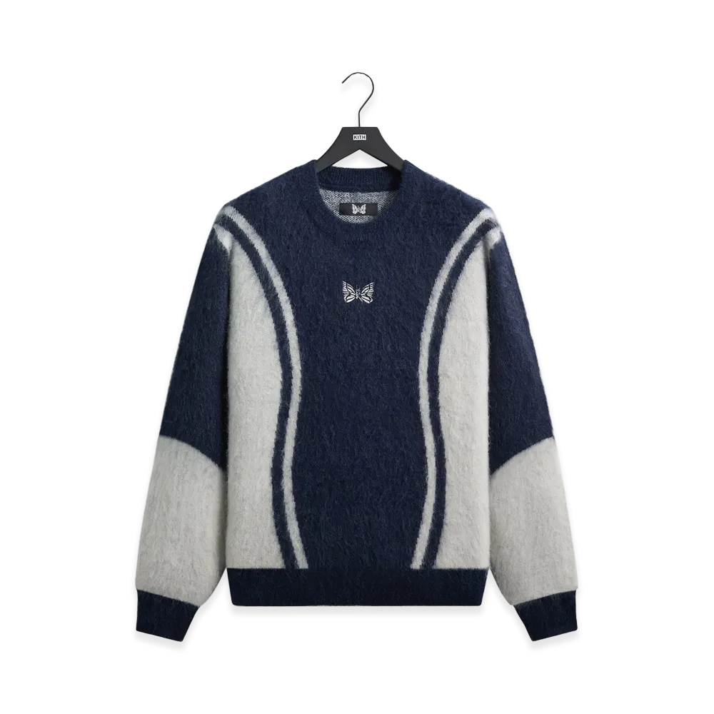 Kith x NEEDLES Butterfly Lewis Sweater "Nocturnal"