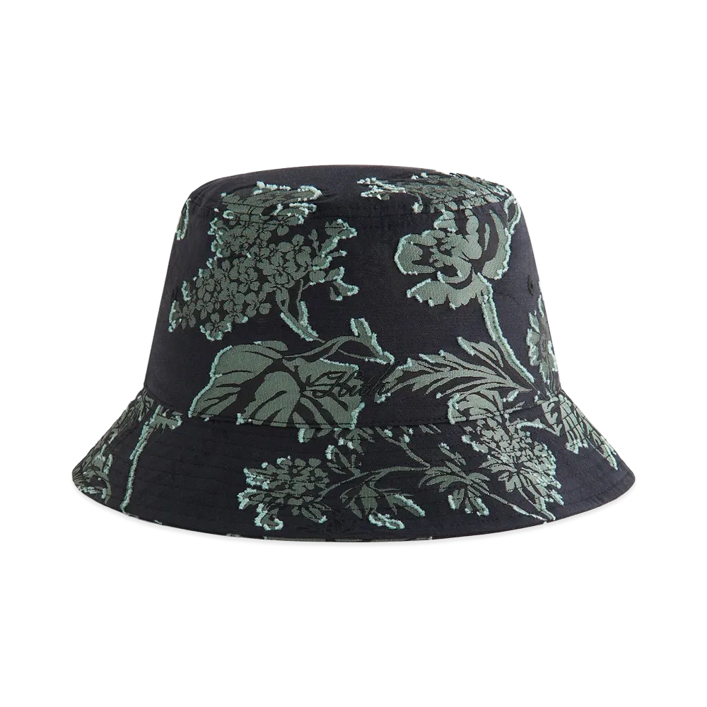 Kith x NEEDLES Clip Jacquard Dawson Bucket Hat "Black"