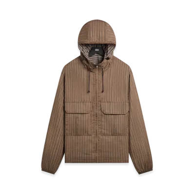 Kith Layered Stripe Raj Jacket "Gobi"