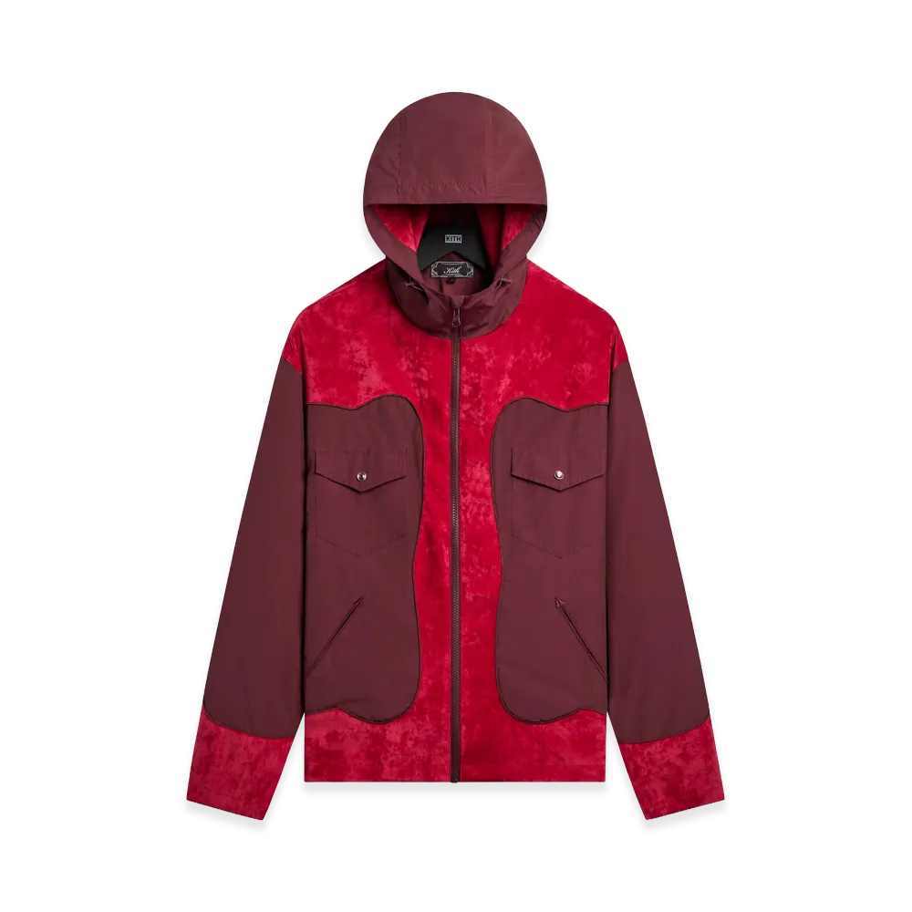 Kith Nylon Faille Austin Jacket "Magma"