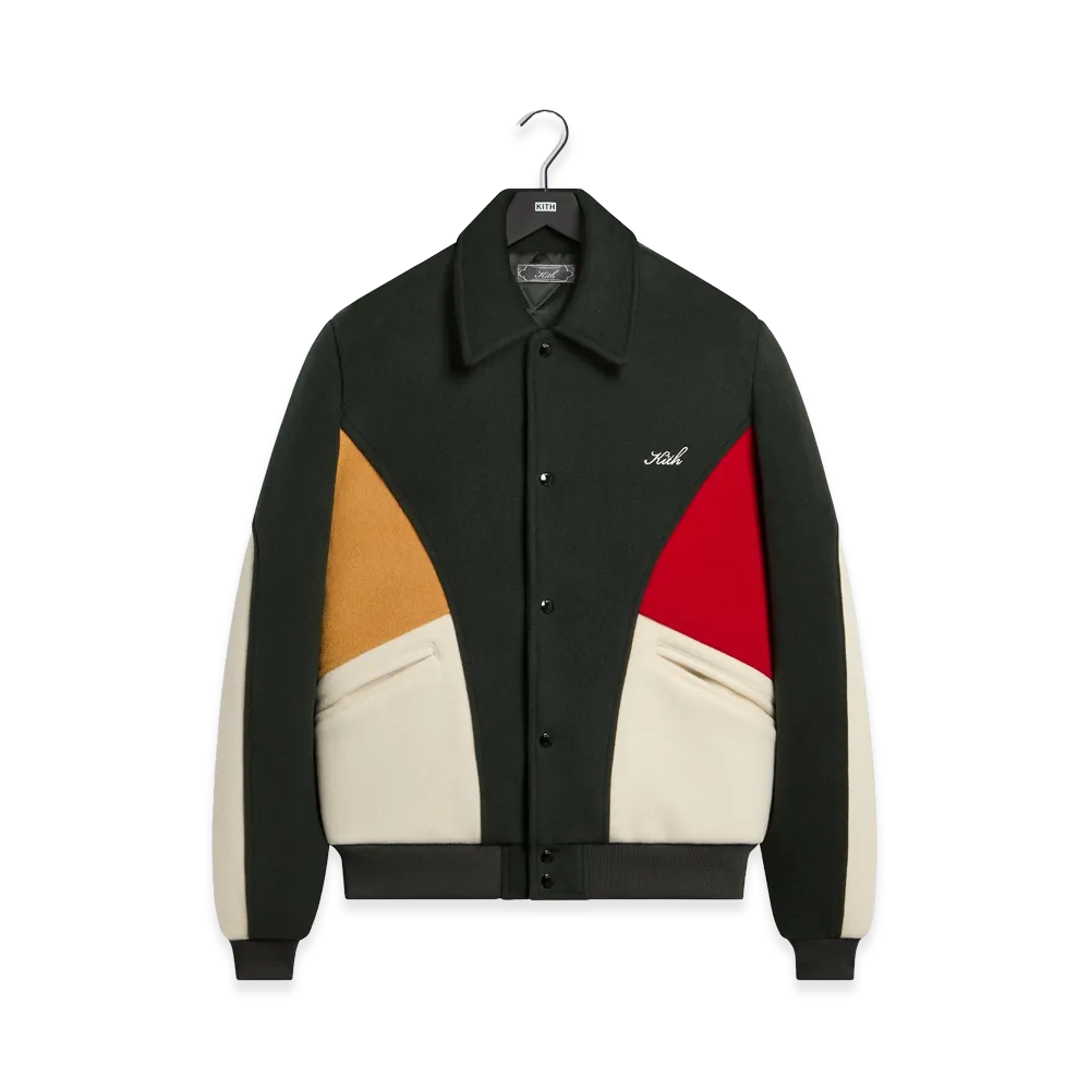 Kith Melton Wool Varsity Jacket "Stadium"