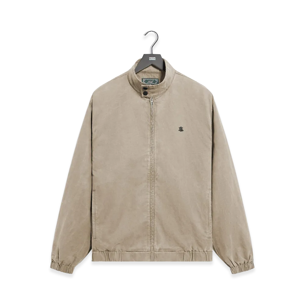 Kith Cotton Faille Ashker Jacket "Palomino"