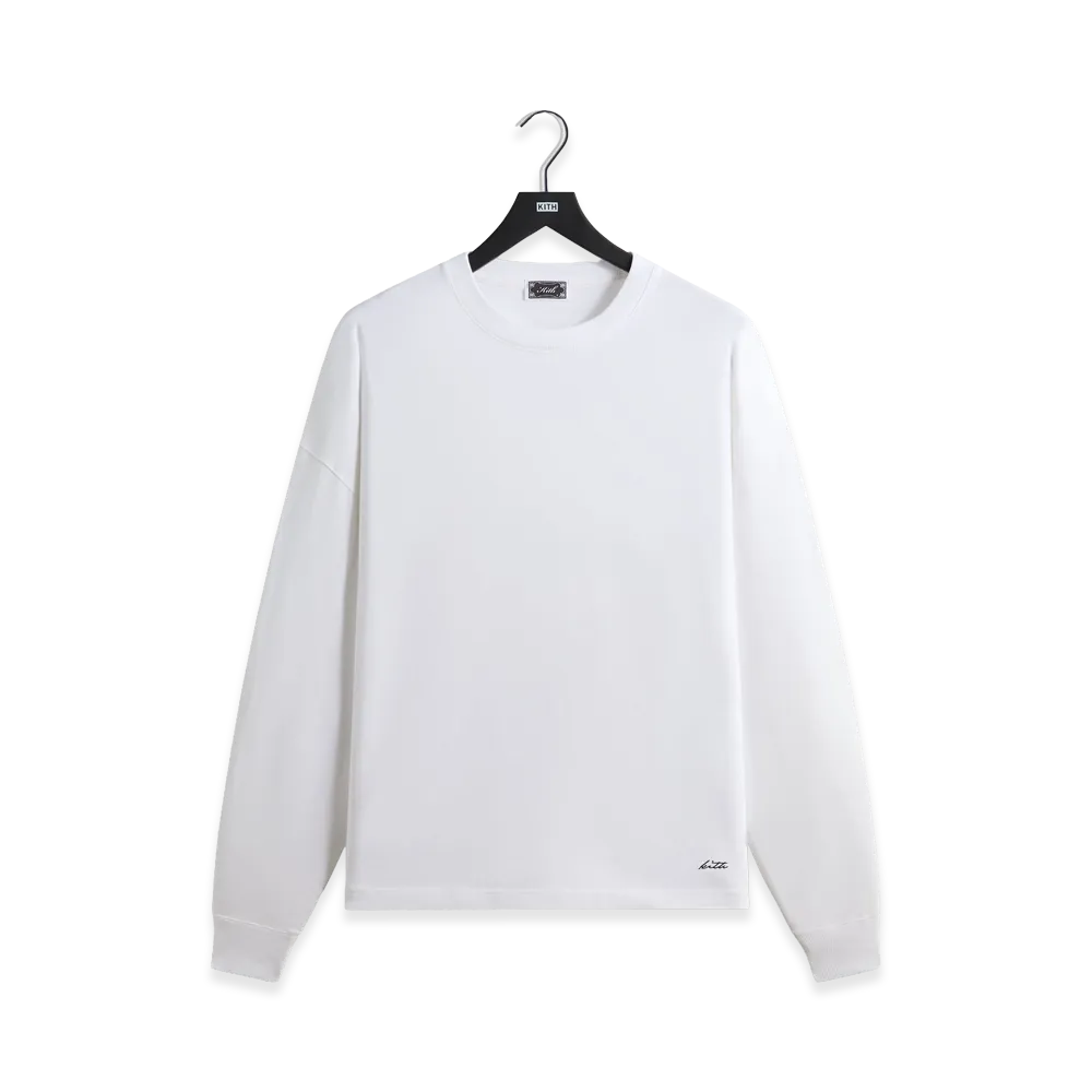 Kith Long Sleeve Lawson Tee "White"