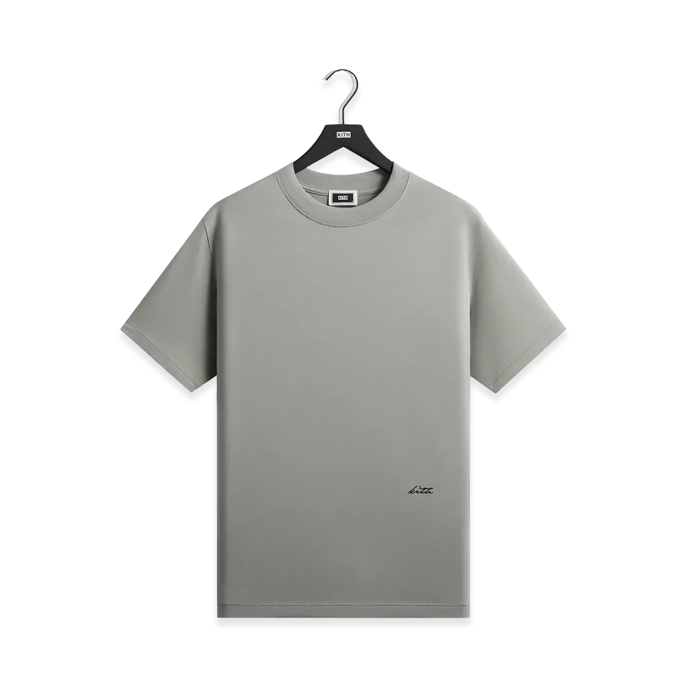 Kith Albie Crewneck Tee "Soot"