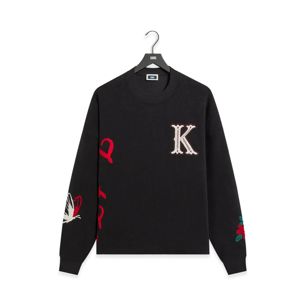 Kith Varsity Lawson Crewneck "Black"