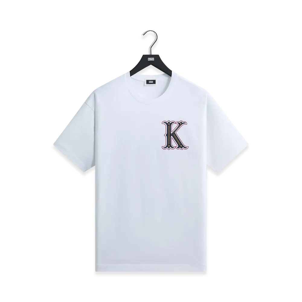 Kith Swallow Emblem Short Sleeve Tee "White"