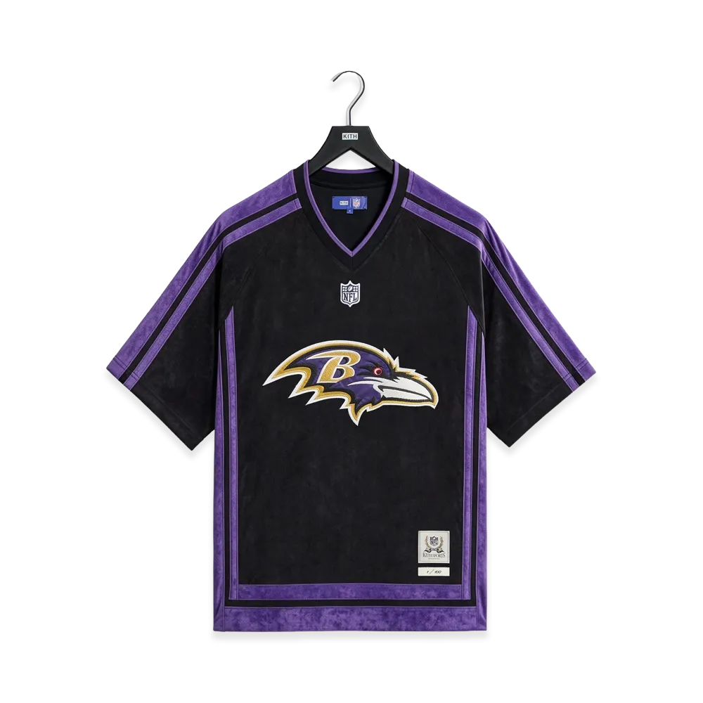 Kith x NFL for the Baltimore Ravens Leon Shirt "Black"