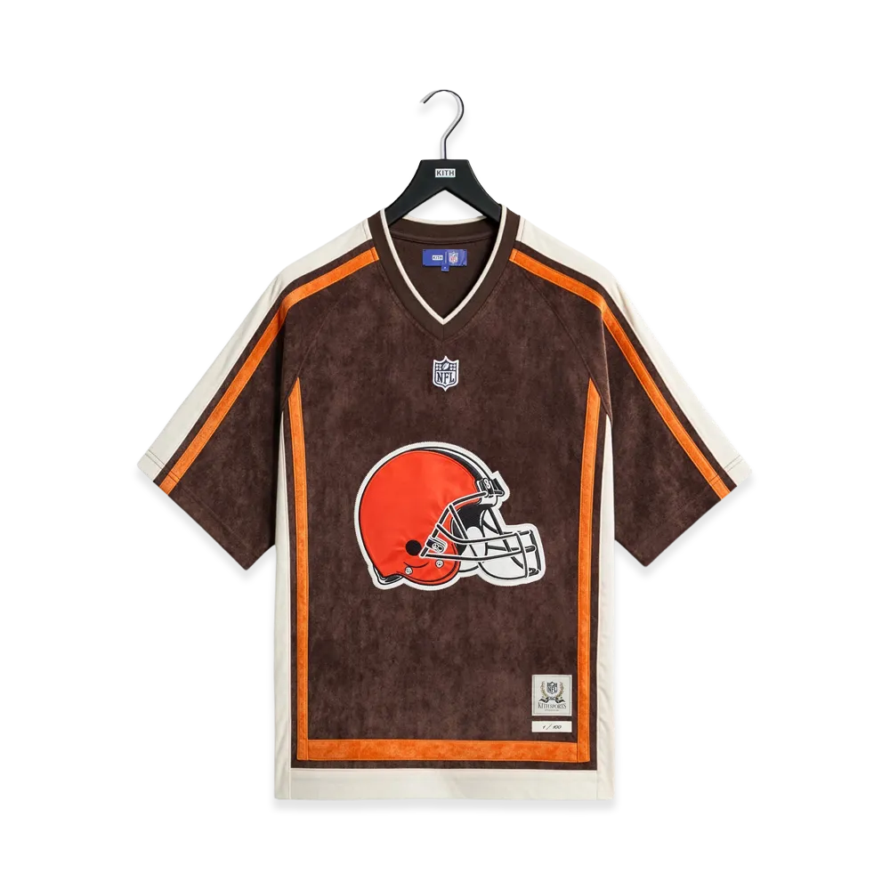 Kith x NFL for the Cleveland Browns Leon Shirt "Legacy"