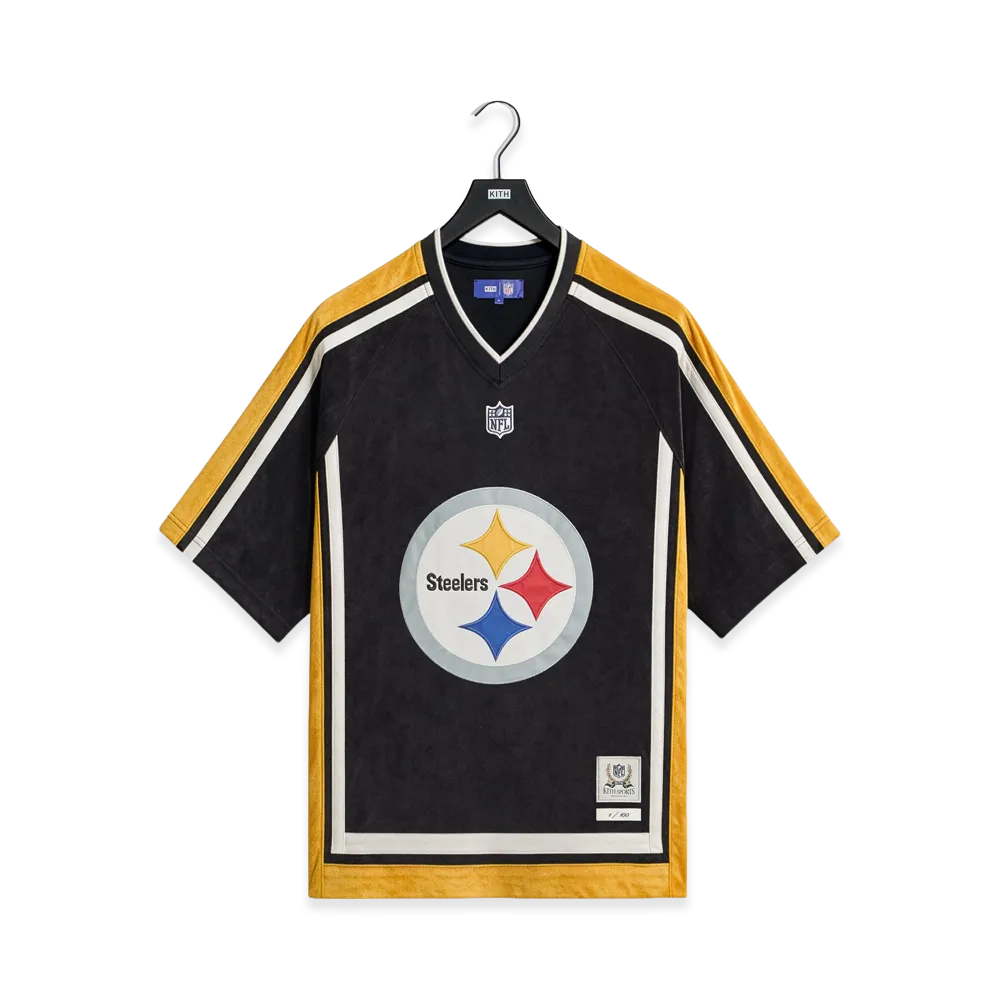 Kith x NFL for the Pittsburgh Steelers Leon Shirt "Black"