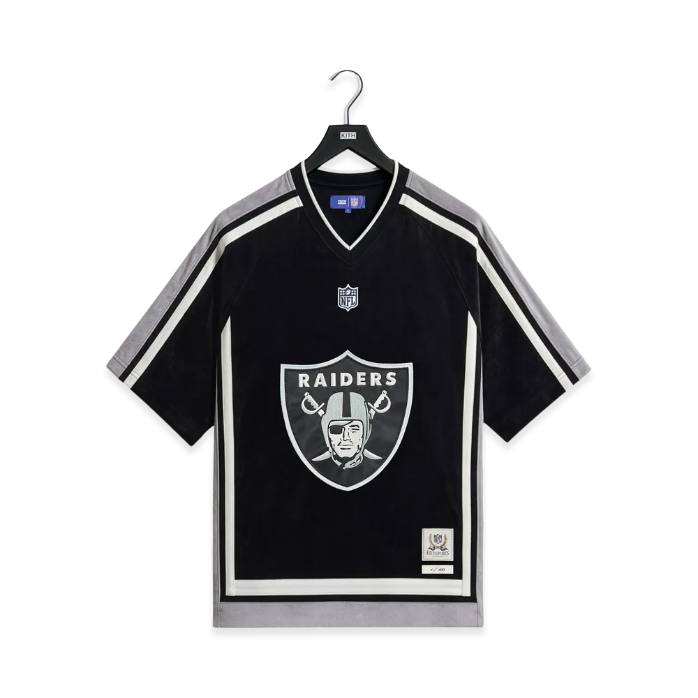 Kith x NFL for the Oakland Raiders Leon Shirt "Black"