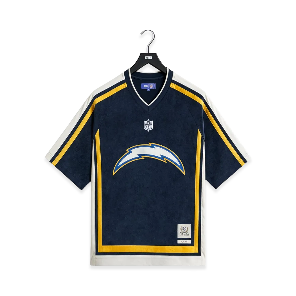 Kith x NFL for the San Diego Chargers Leon Shirt "Nocturnal"
