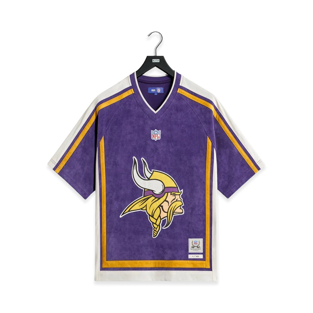 Kith x NFL for the Minnesota Vikings Leon Shirt "Piper"