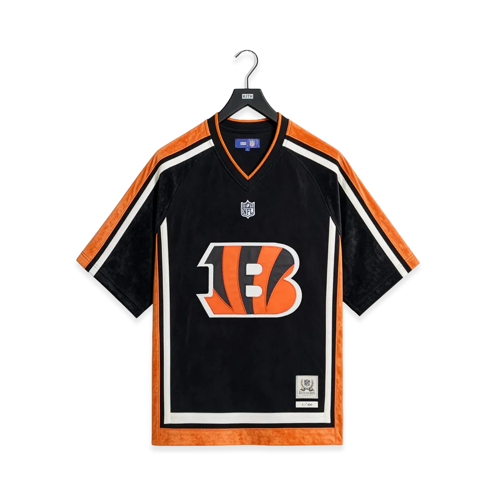 Kith x NFL for the Cincinnati Bengals Leon Shirt "Black"