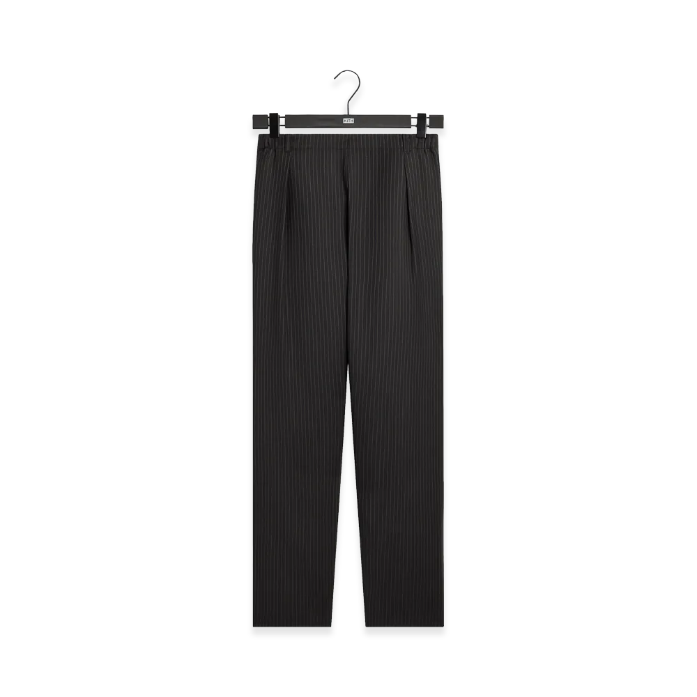 Kith Pinstripe Idris Pant "Black"