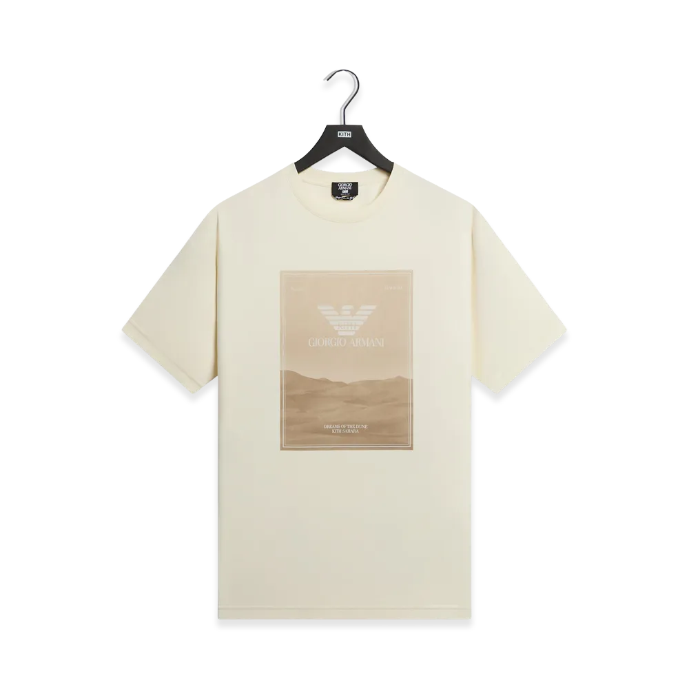 Kith x Giorgio Armani Sahara Tee "Tofu"
