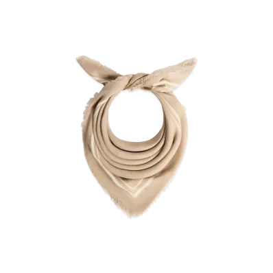 Kith x Giorgio Armani Jacquard Scarf "Creme"