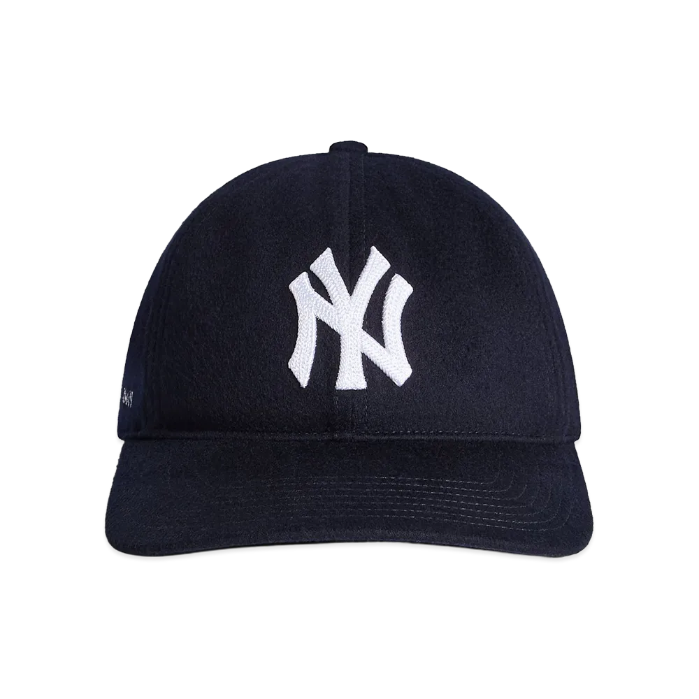 Kith x Giorgio Armani & Ronnie Fieg for '47 Wool Deconstructed Franchise LS Fitted Cap "Black"