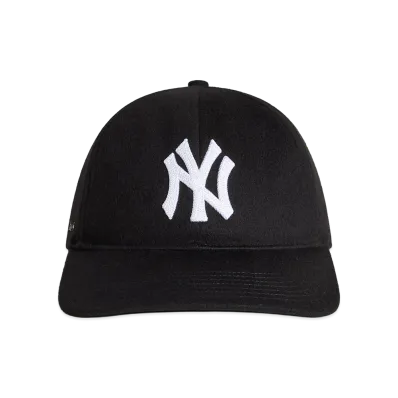 Kith x Giorgio Armani & Ronnie Fieg for '47 Wool Deconstructed Franchise LS Fitted Cap "Blue Navy"