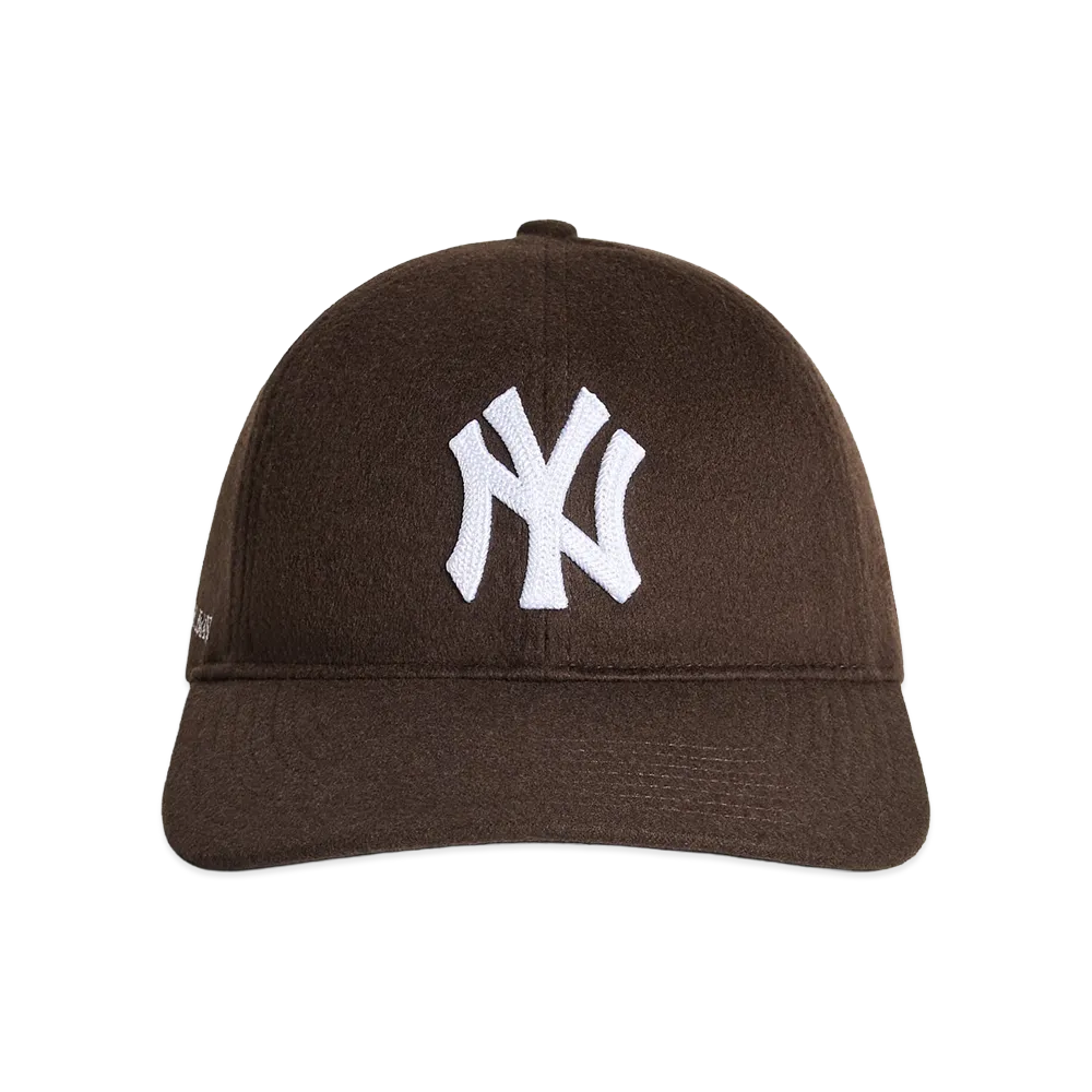Kith x Giorgio Armani & Ronnie Fieg for '47 Wool Deconstructed Franchise LS Fitted Cap "Cacao"