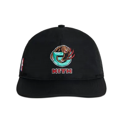 Kith x 47 for the Vancouver Grizzlies SL Hitch Snapback Cap "Black"