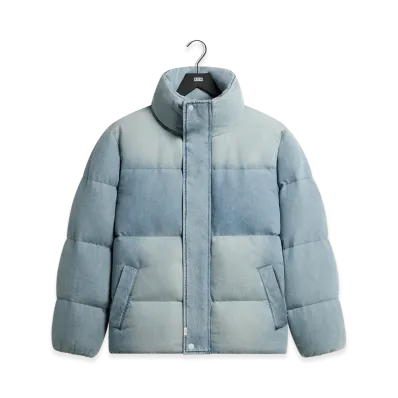 Kith Denim Maverick Puffer "Light Indigo"