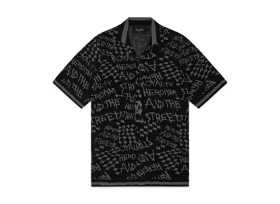 KSUBI Heroism Knit Resort SS Shirt Black "Black"