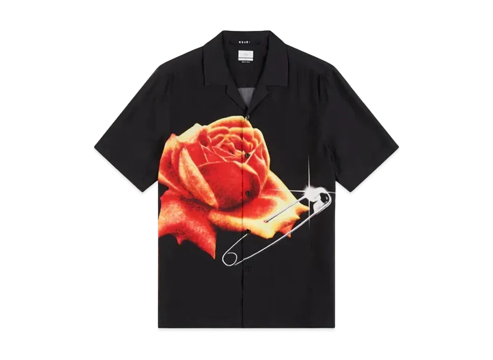 KSUBI Rose Garden Resort SS Shirt Black "Black"