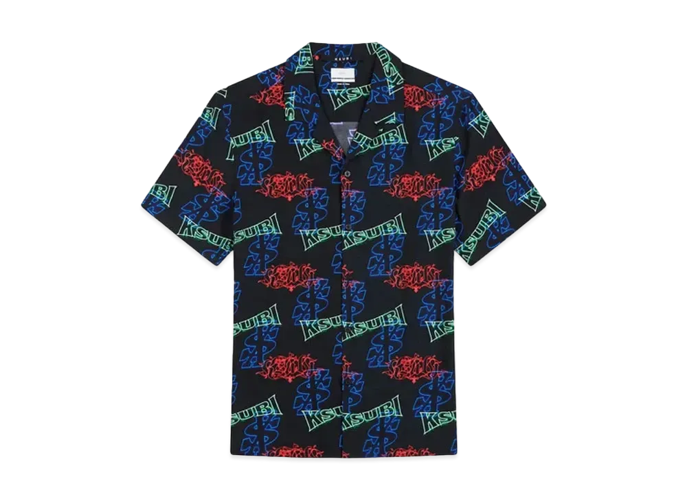 KSUBI Glow Resort SS Shirt Black "Black"