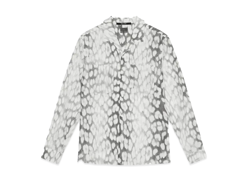 KSUBI Leo Portal Resort LS Shirt Grey "Grey"