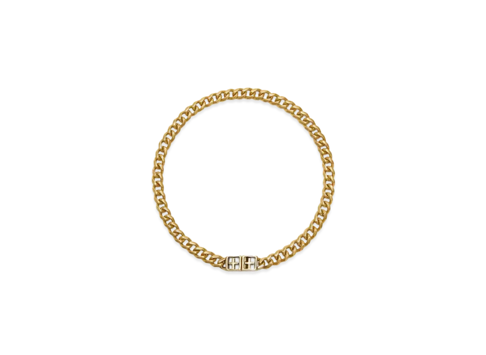 KSUBI 18k Aged Mogul Necklace "Gold"