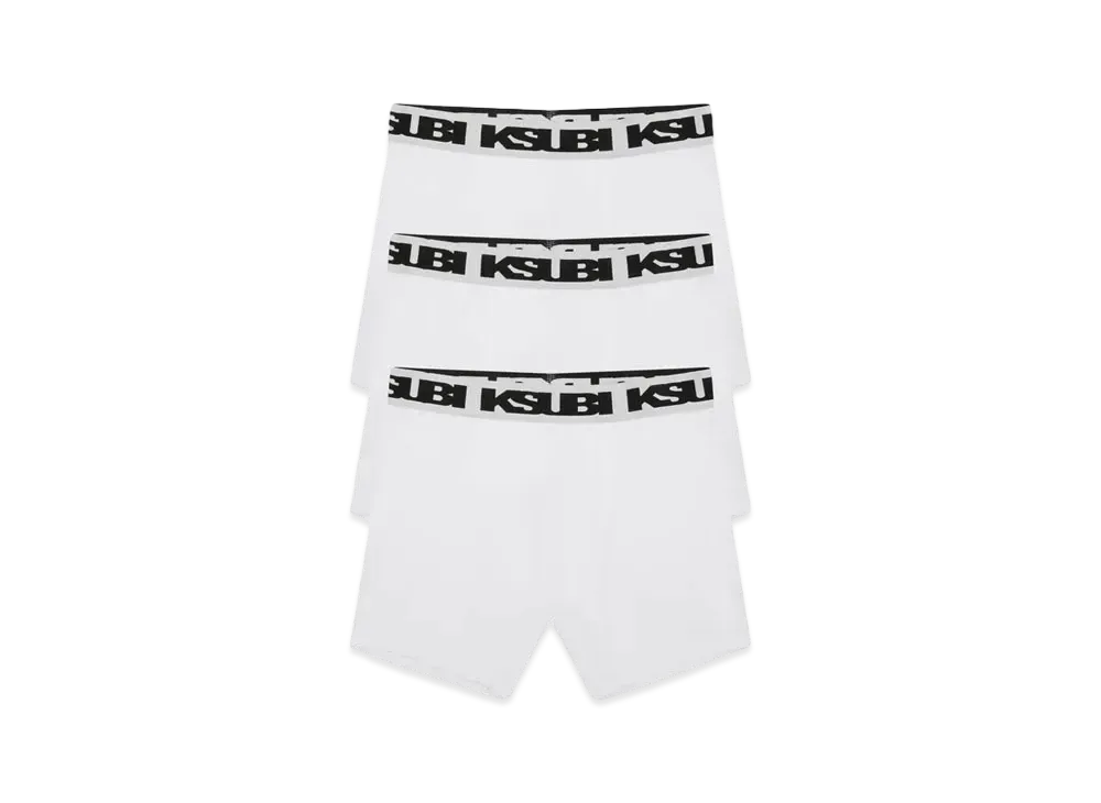 KSUBI Royalty Boxer Brief 3 Pack White "White"
