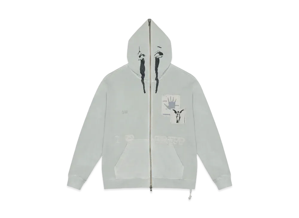 KSUBI Love Tripp Biggie Zip Thru Hoodie Moon "Moon"