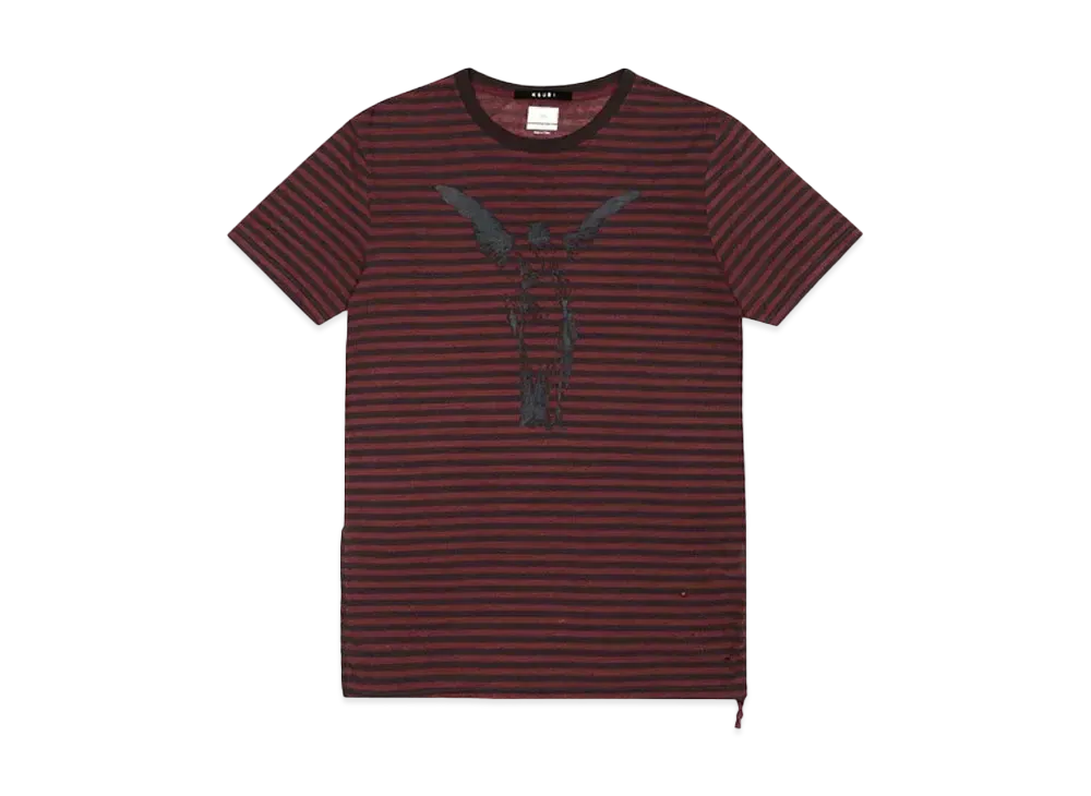 KSUBI Angel Sioux SS Tee Red Stripe "Red Stripe"