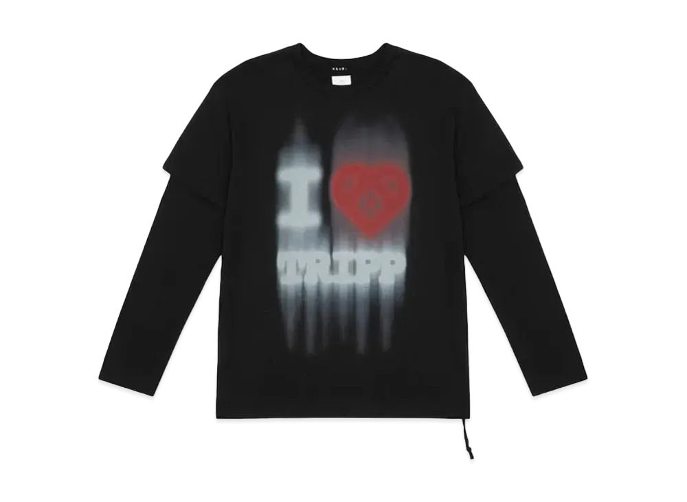 KSUBI Love Trip LS Tee Jet Black "Black"