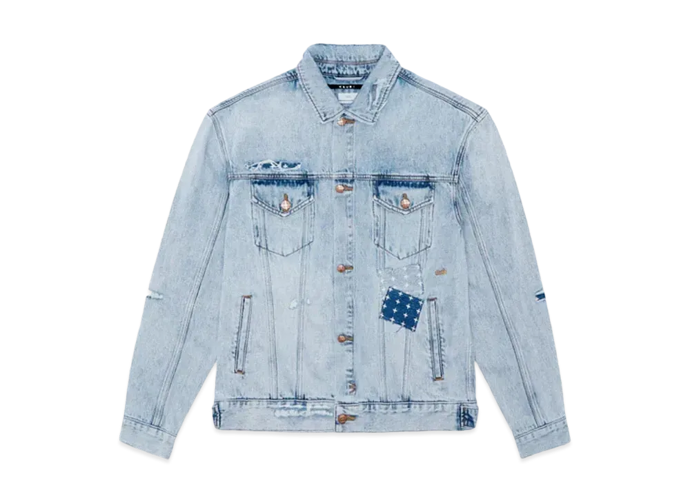 KSUBI Oh G Jacket Mills Repair "Blue"