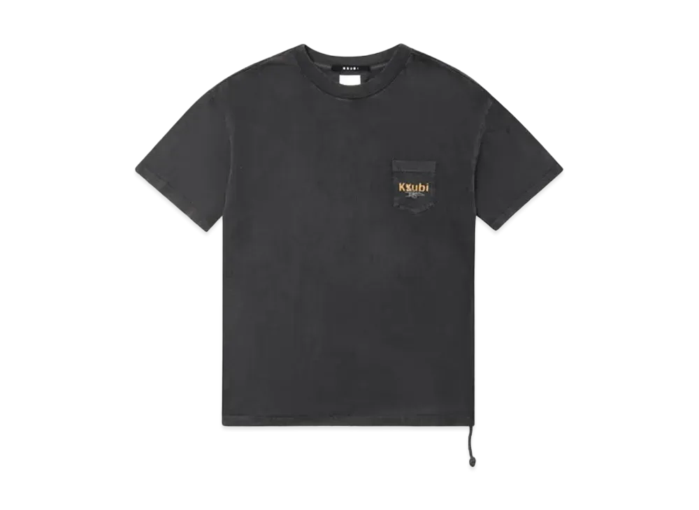 KSUBI Mills Pocket SS Tee Faded Black "Faded Black"