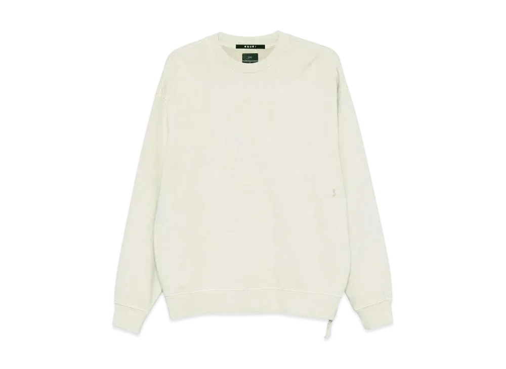 KSUBI Biggie Crew Fleece Sweat Shirt "Beige"