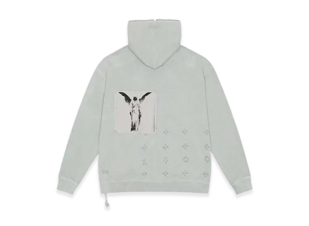 KSUBI x TRIPPIE REDD Love Tripp Biggie Zip Thru Hoodie Moon "Gray"