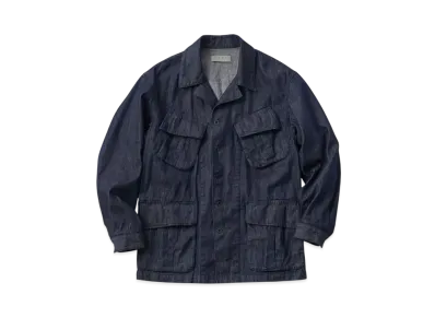 KURO Denim Army Jacket "Indigo"