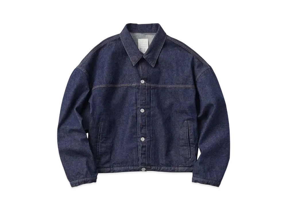 KURO Dense Denim Jacket One Wash "Indigo"