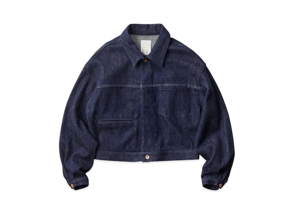 KURO Loose Denim Jacket "Indigo"