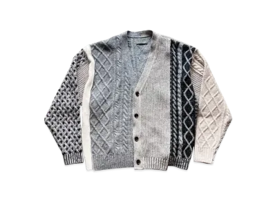 KURO Remake Knit Cardigan "Grey"