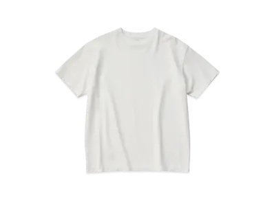KURO 17/-Round Shape Dyed Tee "White"